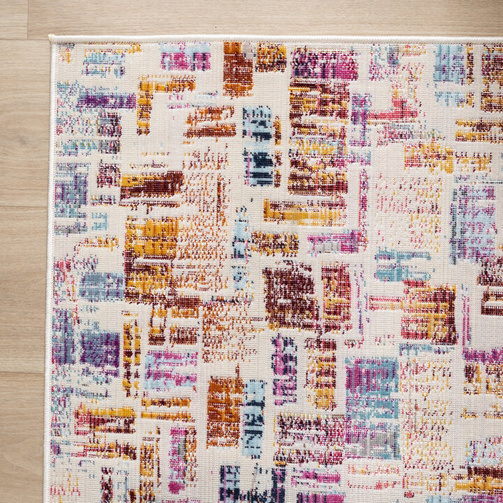 Bohemian vloerkleed - Joya Tiles Multicolor - 4