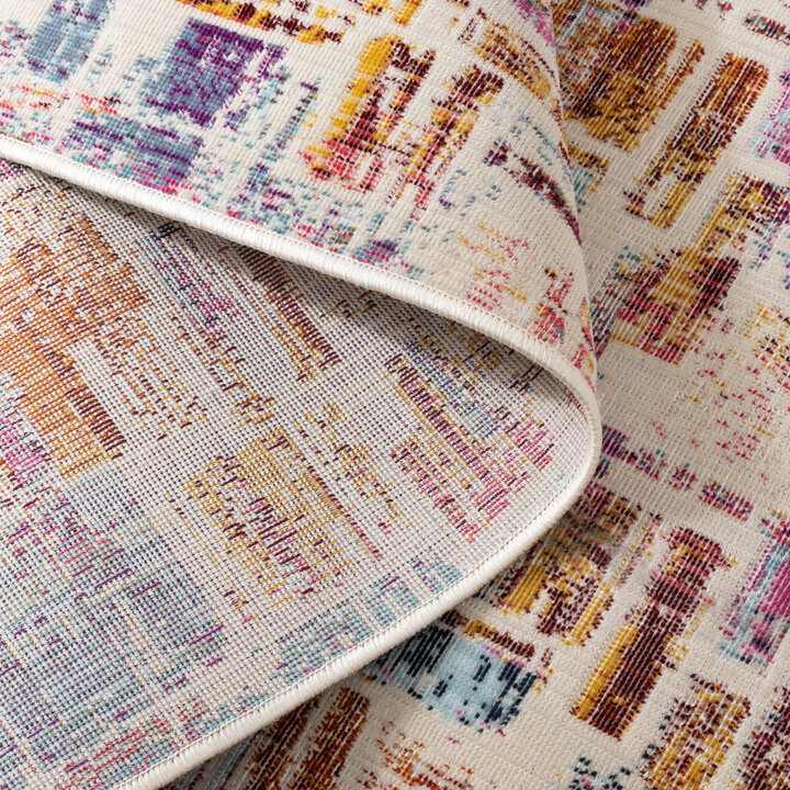 Bohemian vloerkleed - Joya Tiles Multicolor - 6