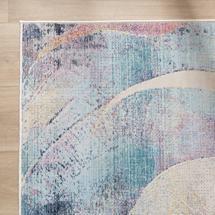 Bohemian vloerkleed - Joya Waves Multicolor - 4