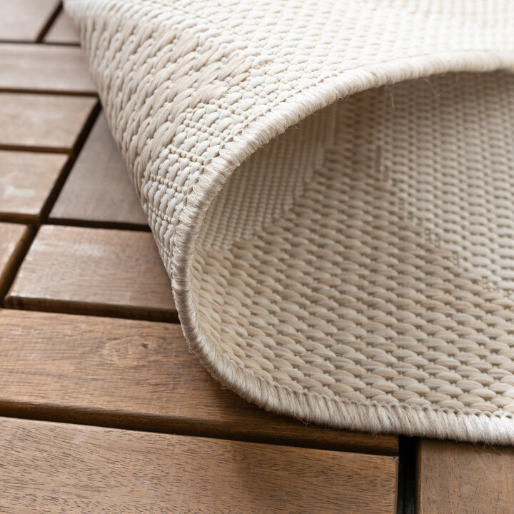Buitenvloerkleed - Capri Circles Beige/Creme - 6
