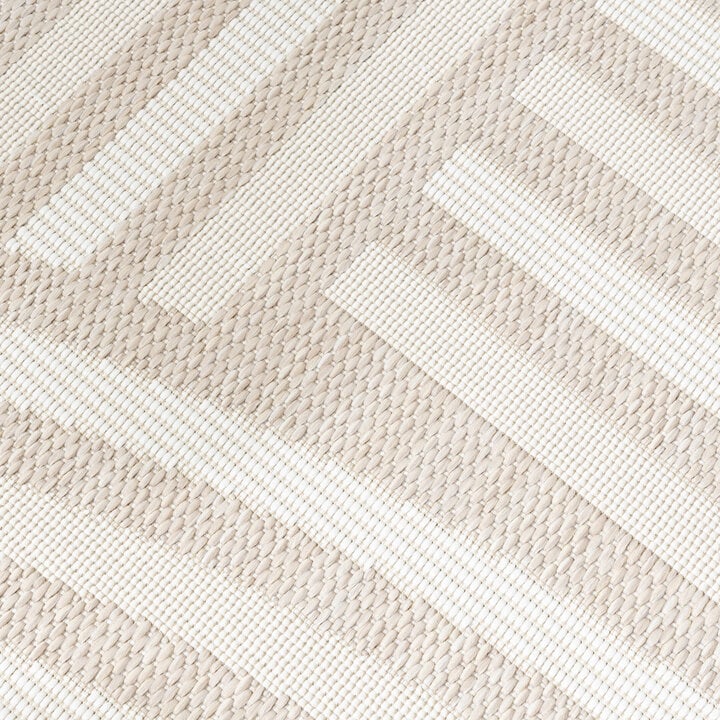 Buitenvloerkleed - Capri Curves Beige/Creme - 3