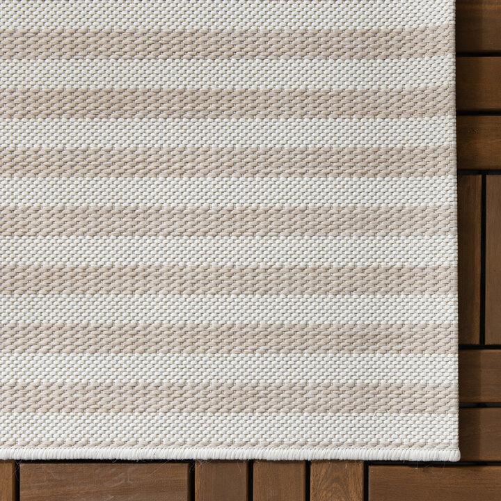 Buitenvloerkleed - Capri Lines Beige/Creme - 4