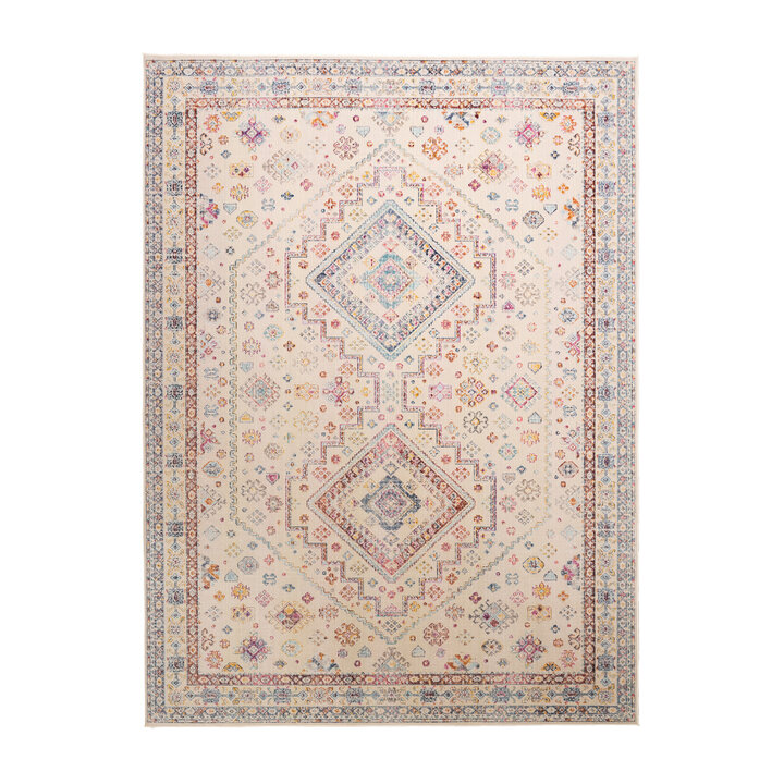 Bohemian vloerkleed - Joya Medaillon Multicolor - 1