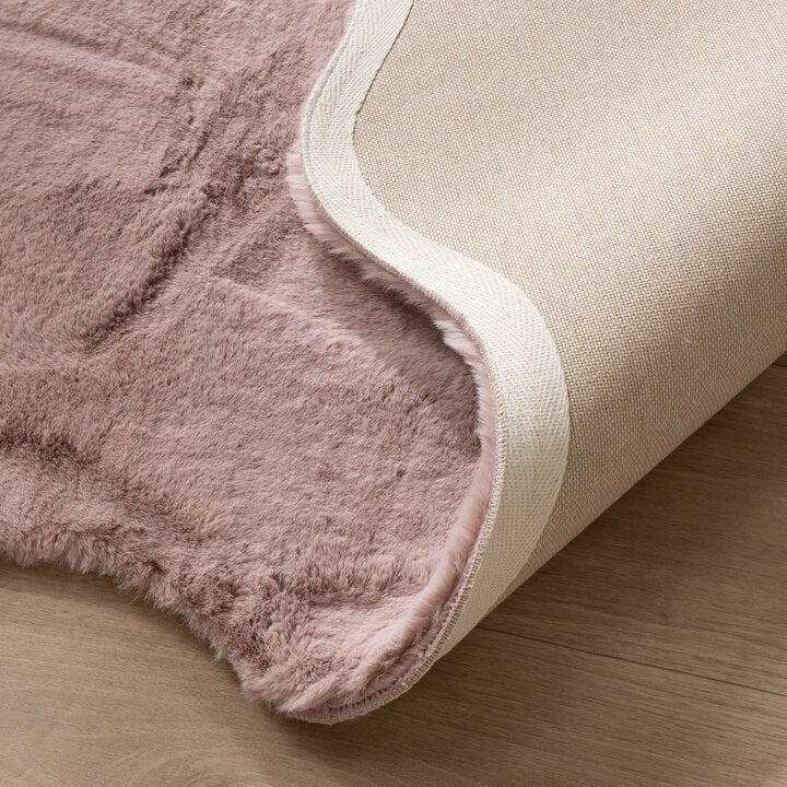 Zacht hoogpolig vloerkleed - Comfy Supreme Wavy Roze - 6