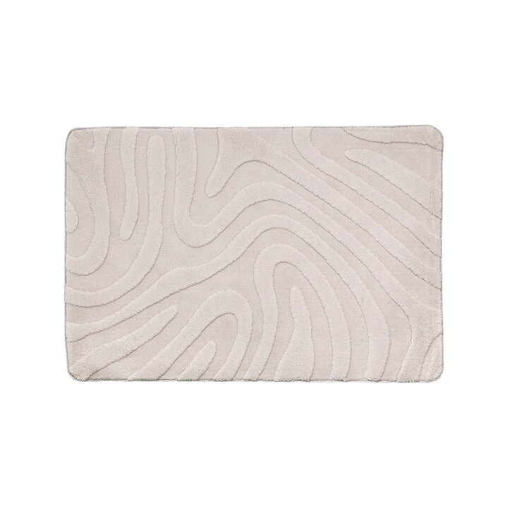 Badmat - Cassie Shapes Taupe - 1