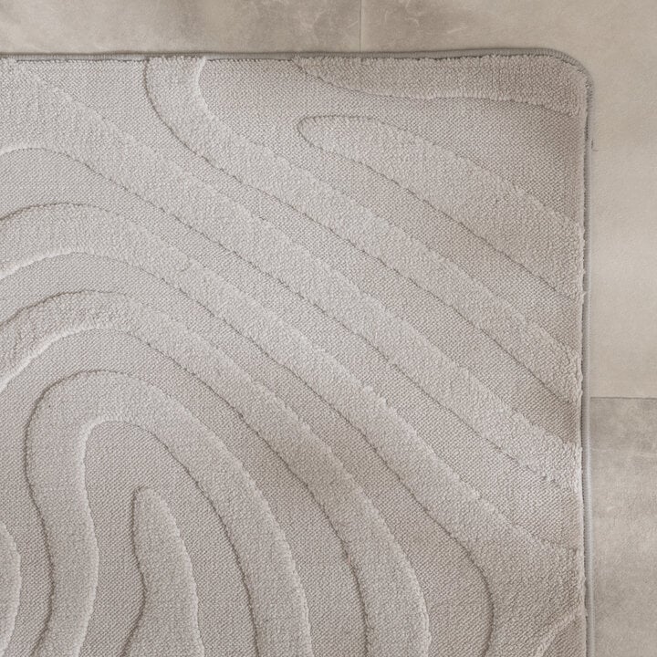 Badmat - Cassie Shapes Taupe - 4
