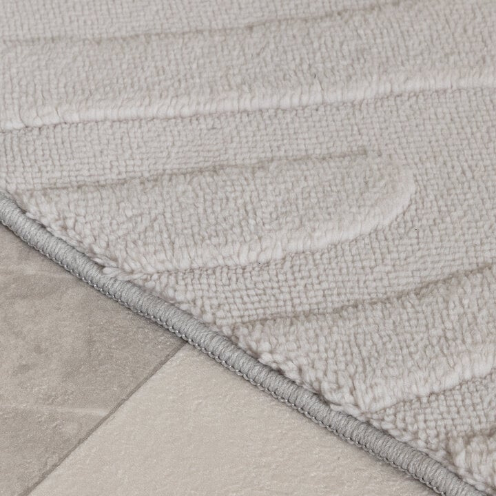 Badmat - Cassie Shapes Taupe - 5