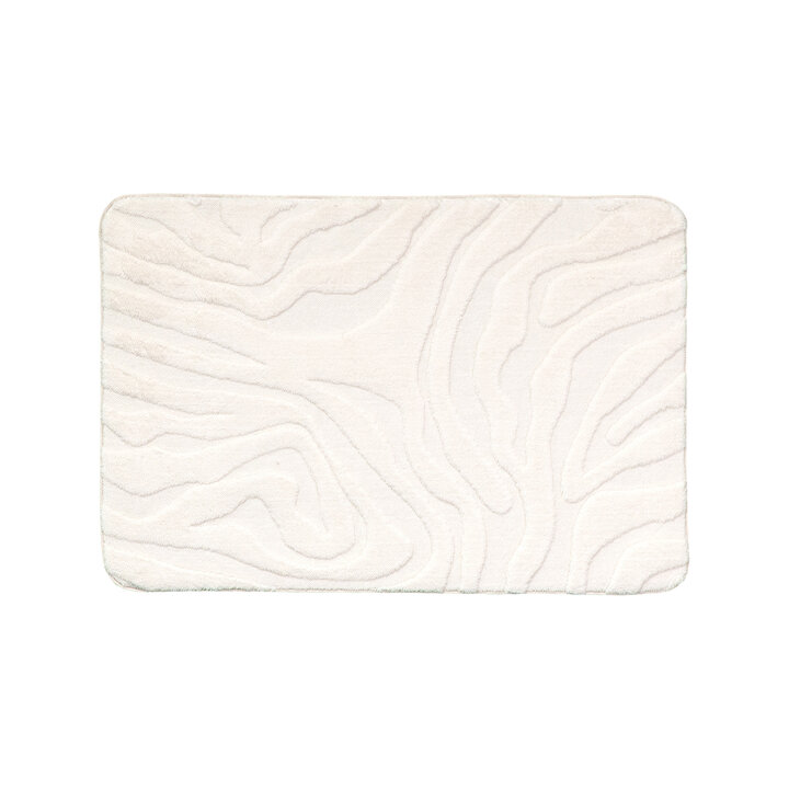 Badmat - Cassie Zebra Wit - 1