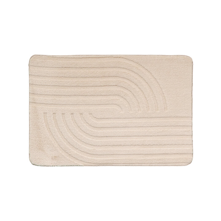 Badmat - Cassie Curves Beige - 1