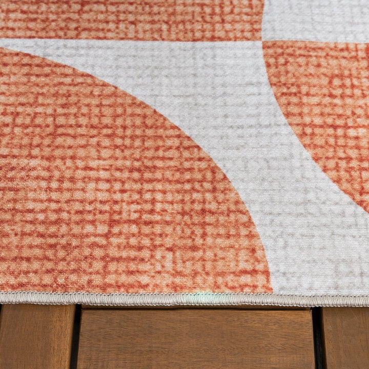 Abstract buitenkleed - Groovy Tiles Terra  - 5