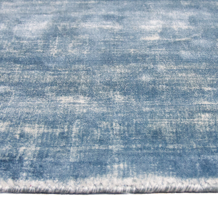 Viscose vloerkleed - Alain Blauw - 3