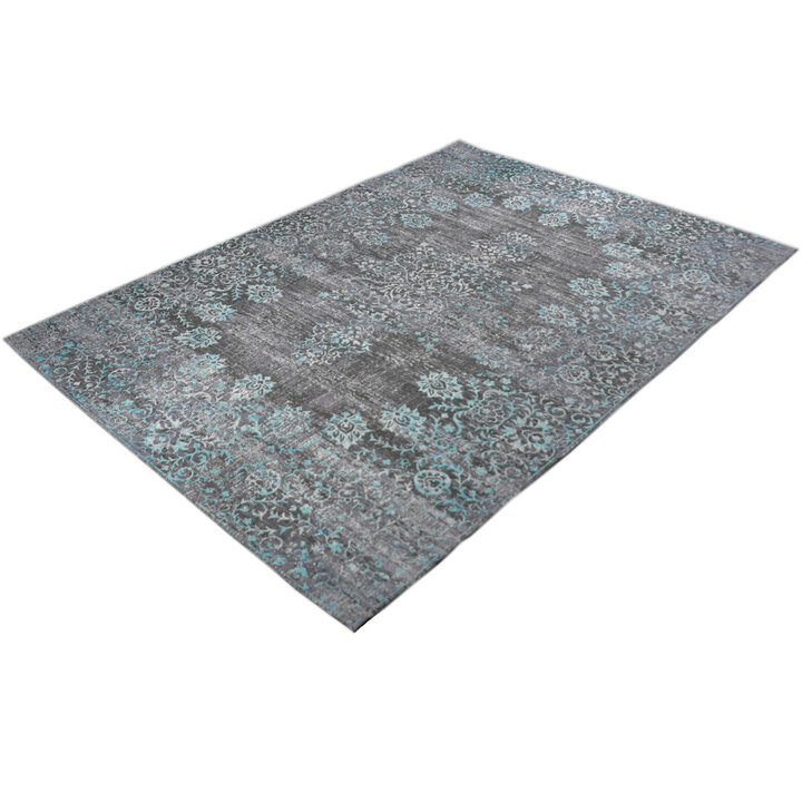 Vintage vloerkleed - Armand Grijs/Blauw - 1