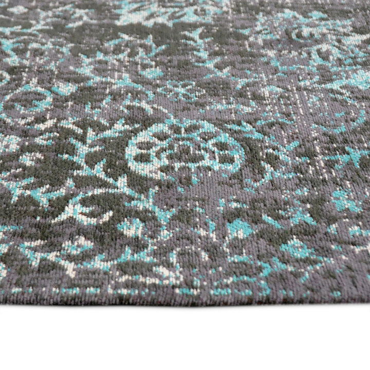 Vintage vloerkleed - Armand Grijs/Blauw - 2