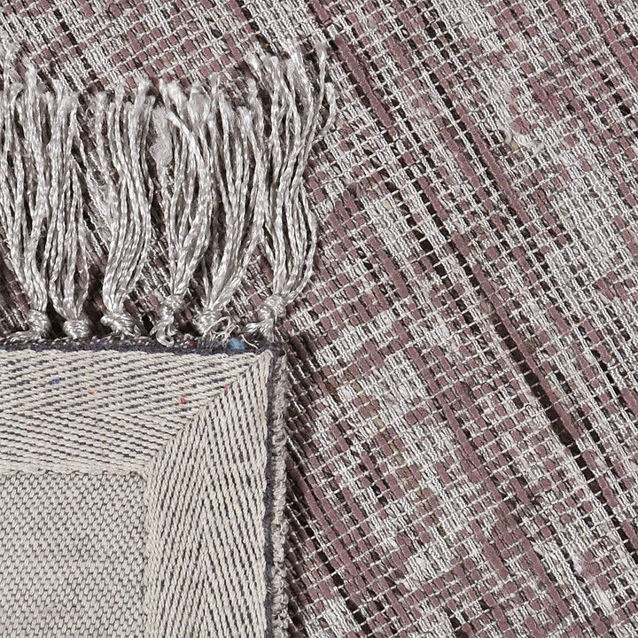 Vintage wollen kleed - Mathis Mauve - 3