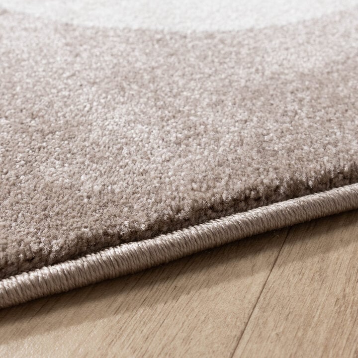 Kinderkamer vloerkleed - Bowie Autoweg Taupe - 5
