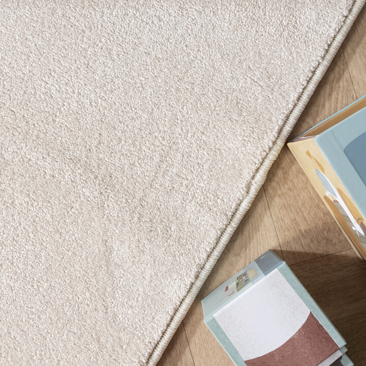 Kinderkamer vloerkleed - Bowie Auto Creme - 2