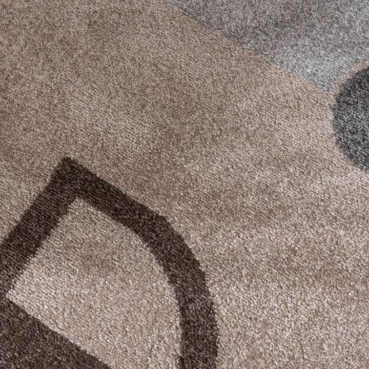 Kinderkamer vloerkleed - Bowie Auto Taupe - 3