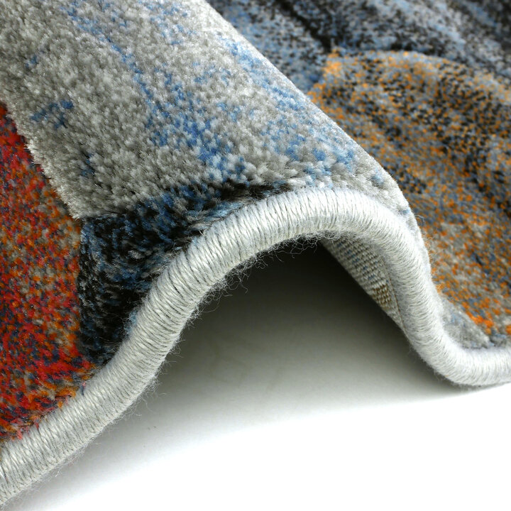 Rond modern vloerkleed - Amado Multicolor 2626 - 2