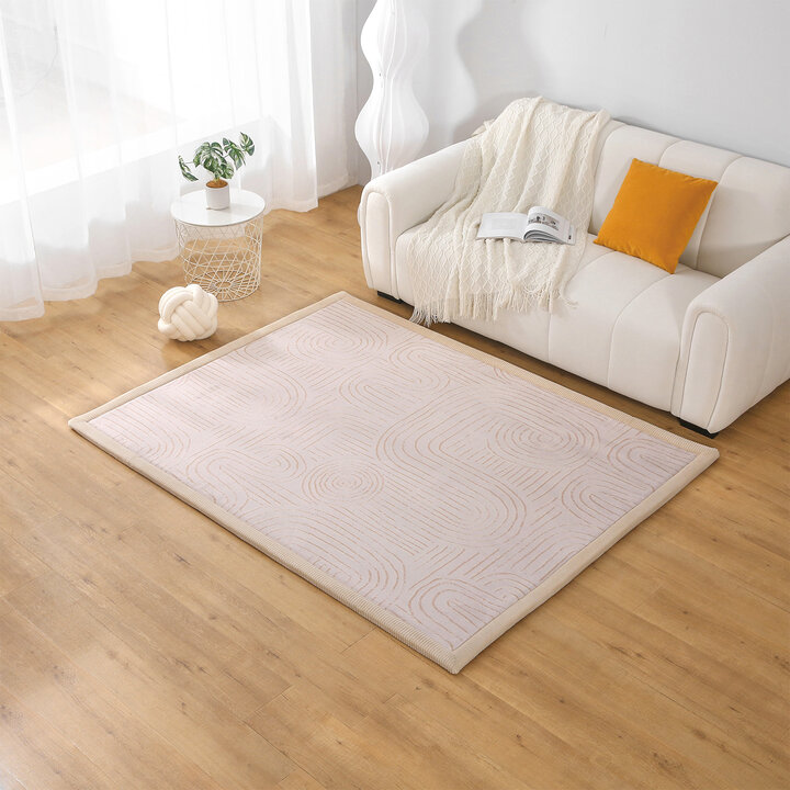 Zachte XL speelmat - Ozzy Lines Roze - 2