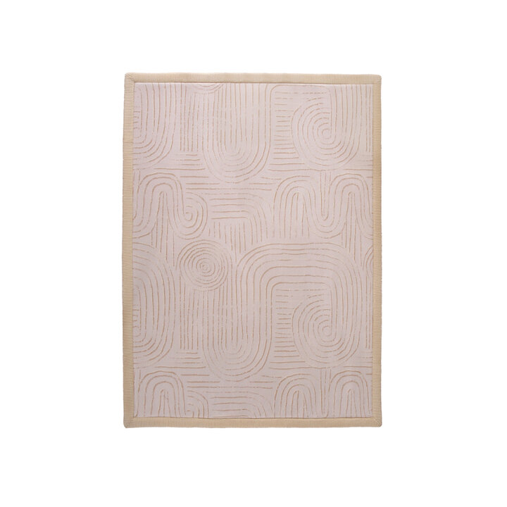 Zachte XL speelmat - Ozzy Lines Roze - 1