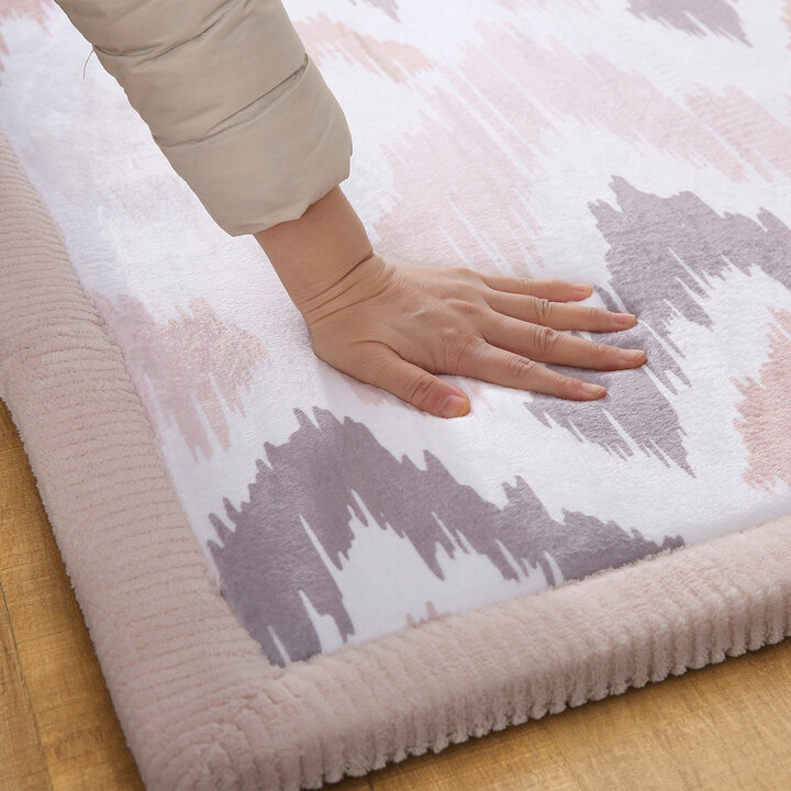 Zachte XL speelmat - Ozzy Diamond Roze - 5