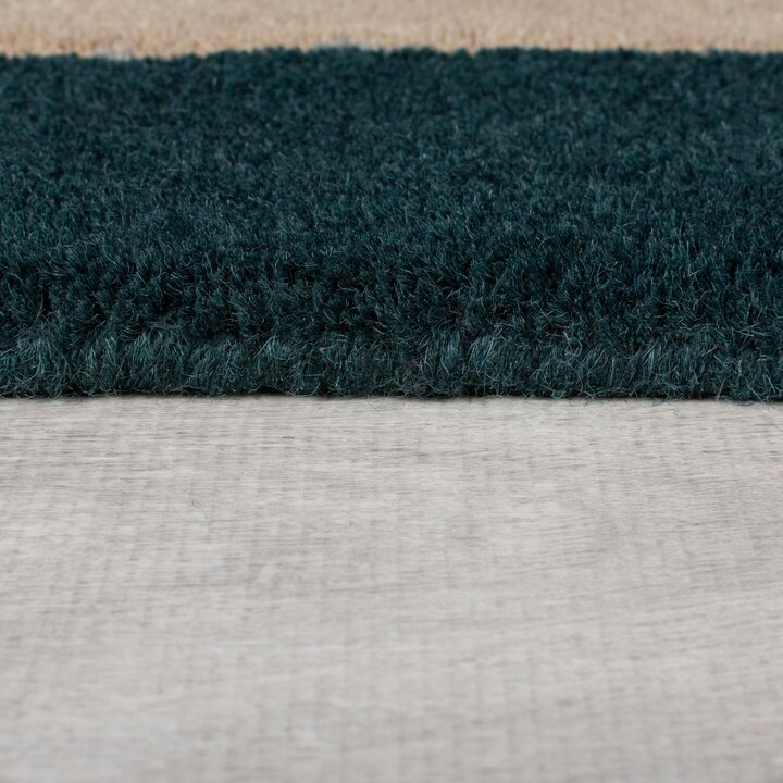Geometrisch vloerkleed - Labyrinto Blauw  - 3
