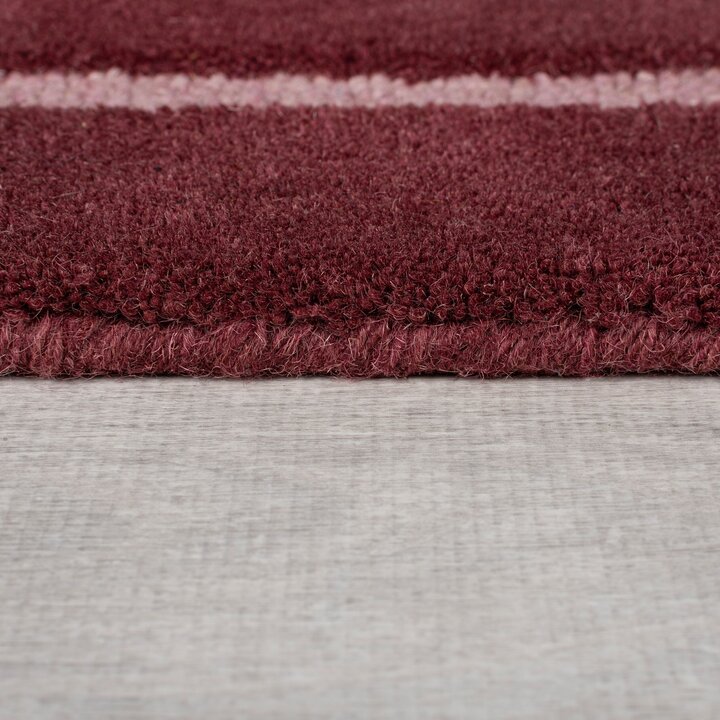Grafisch vloerkleed - Silco Ombre Rood - 3