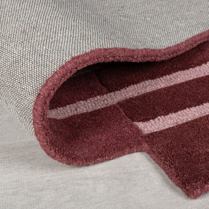 Grafisch vloerkleed - Silco Ombre Rood - 4