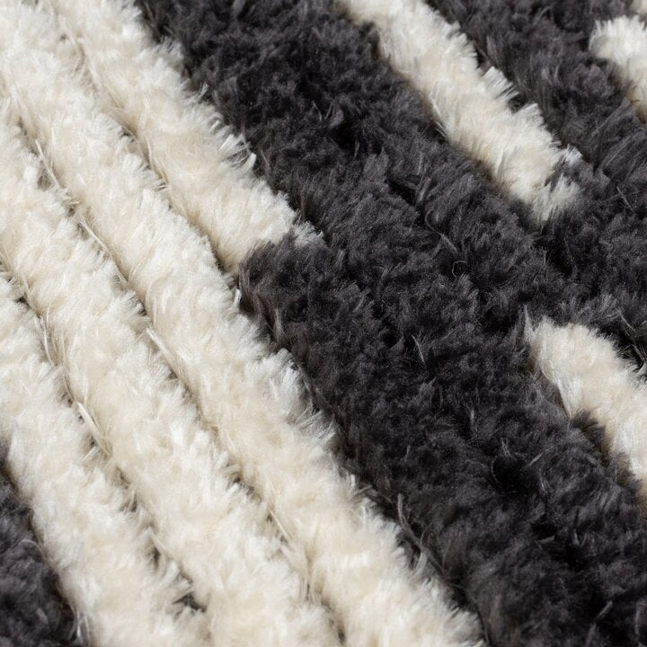 Berber vloerkleed - Lino Zwart/Wit - 2