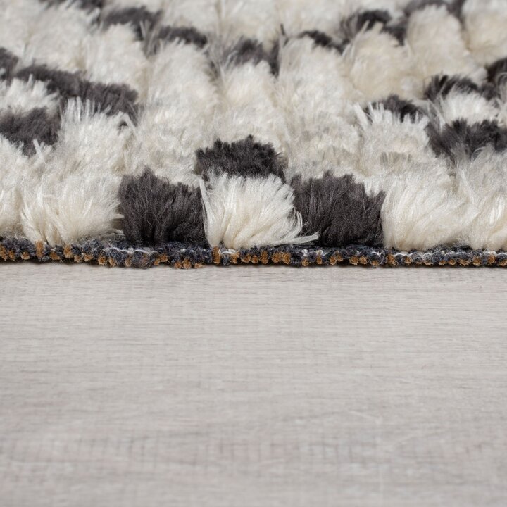 Aztec vloerkleed - Sabro Zwart/Wit  - 3