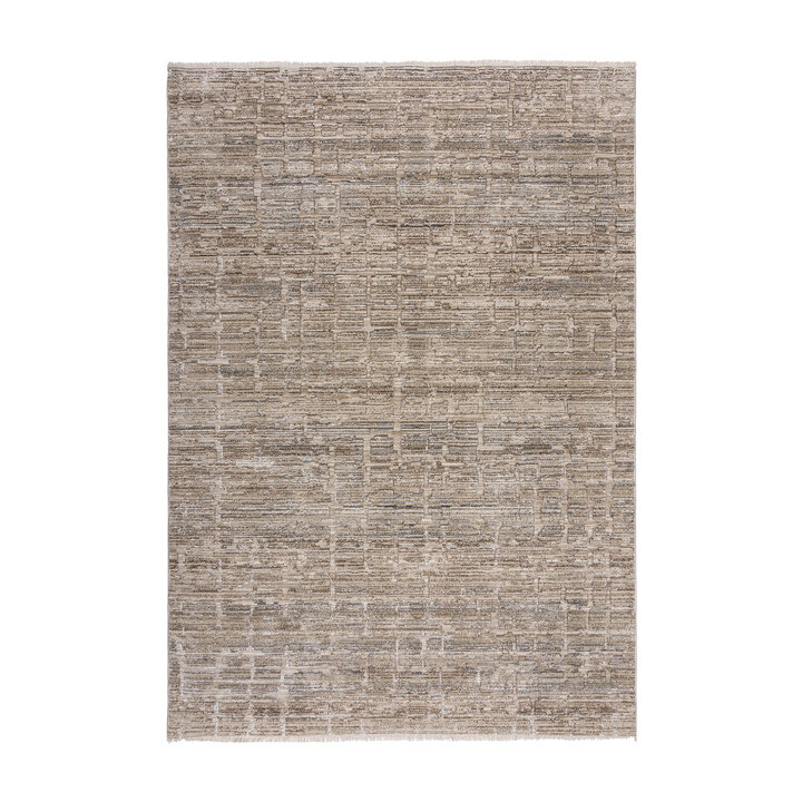 Abstract vloerkleed - Martino Taupe   - 1