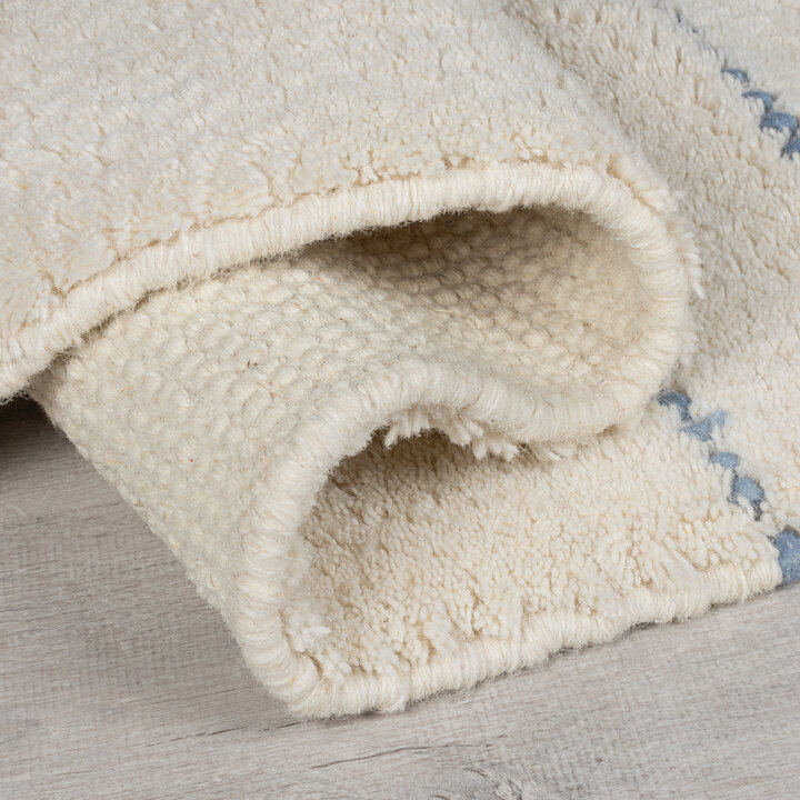 Japandi vloerkleed - Dotto Geo Wit - 4