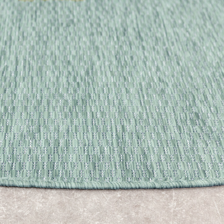 Rond buitenkleed - Costa Turquoise - 4