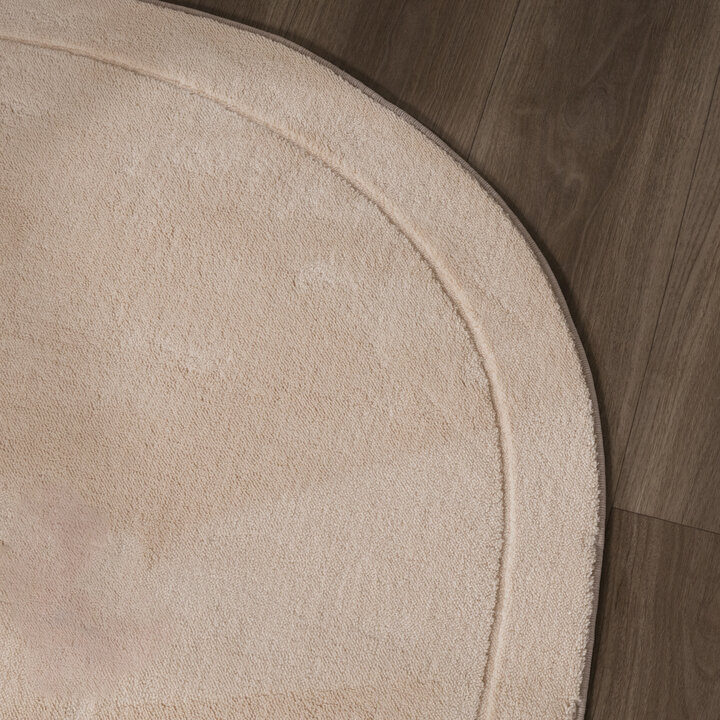 Organisch vloerkleed - Halo Stone Beige - 4