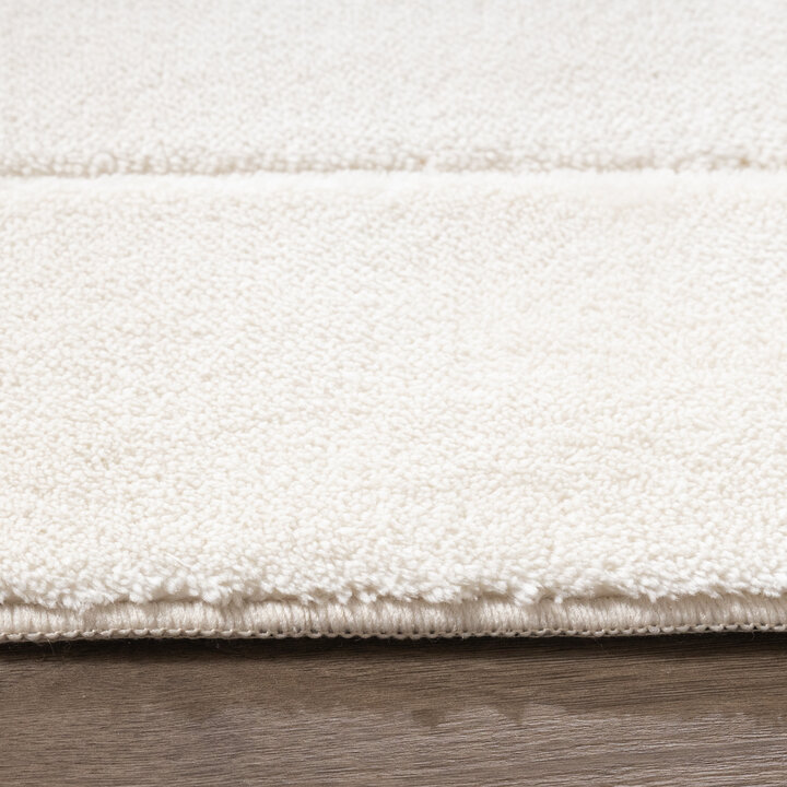 Organisch vloerkleed - Halo Pebble Creme - 5