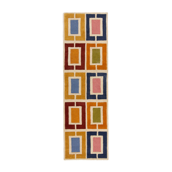 Retro loper - Ryano Blokken Multicolor  - 1