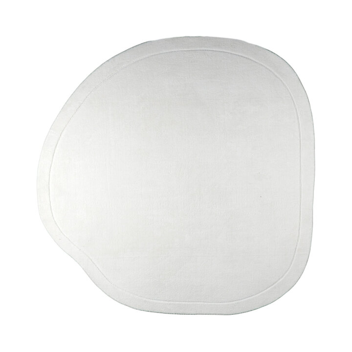 Organisch vloerkleed - Halo Stone Creme - 1