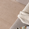 Handgeweven vloerkleed - Candice Grid Beige - thumbnail 2