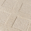 Handgeweven vloerkleed - Candice Cube Creme - thumbnail 3