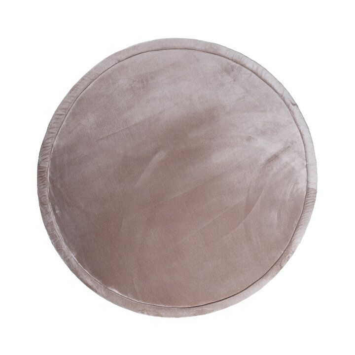 Ronde speelmat - Jip Taupe - 1