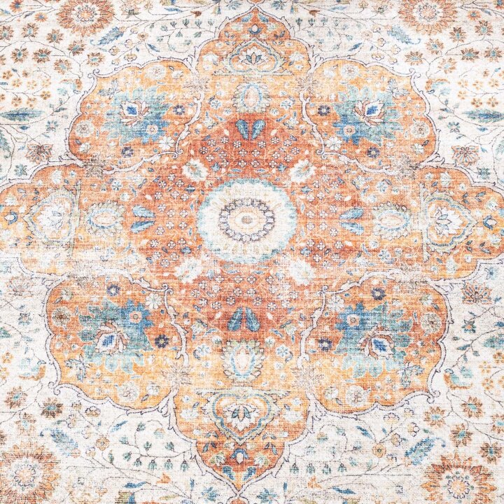Binnen- en buitenkleed - Kairo Medaillon Creme/Meerkleurig  - 3