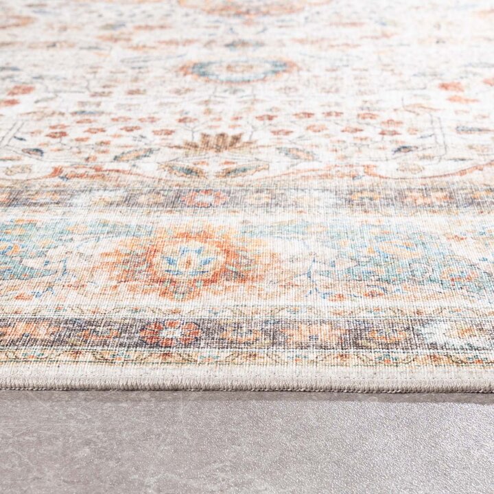 Binnen- en buitenkleed - Kairo Medaillon Creme/Meerkleurig  - 5