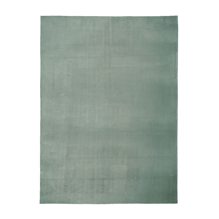 Zacht laagpolig vloerkleed - Cozy Groen - 1
