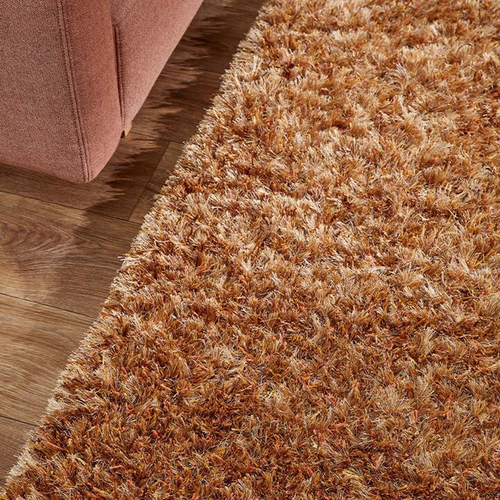 Shaggy vloerkleed op maat - New Paulo Goud 030 - 2