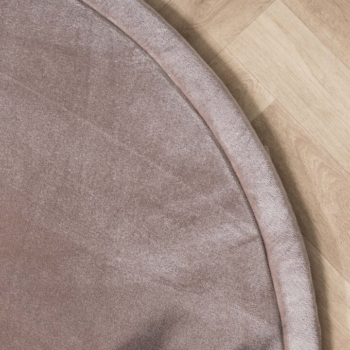 Ronde speelmat - Jip Taupe - 4