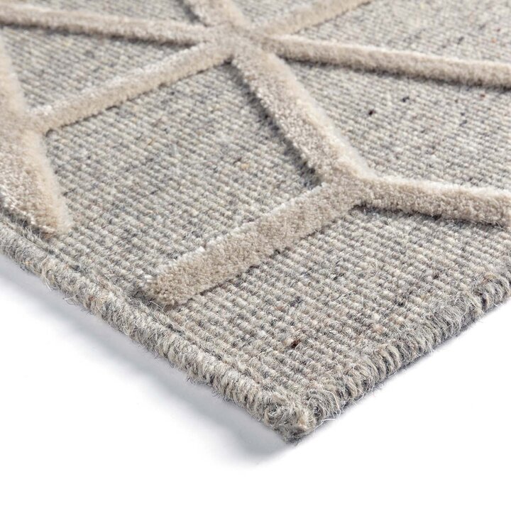 Viscose vloerkleed - Graphix 826 Beige/Creme - 1
