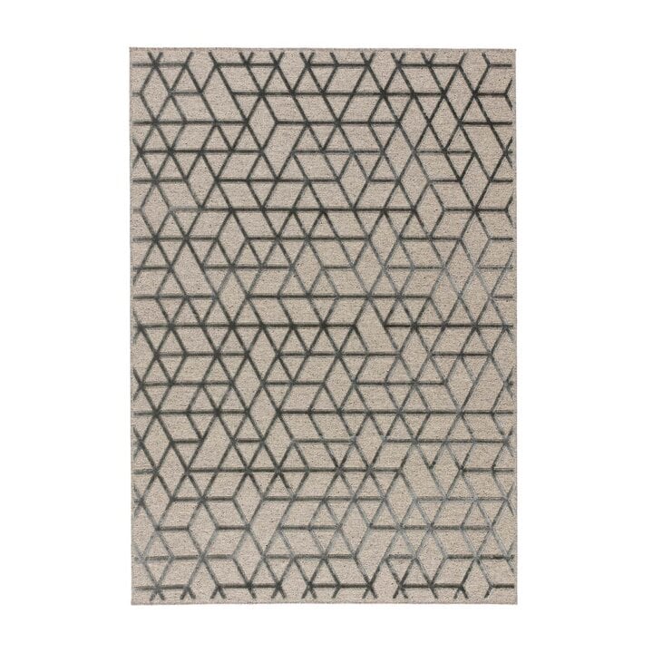 Viscose vloerkleed - Graphix 826 Beige/Grijs - 1