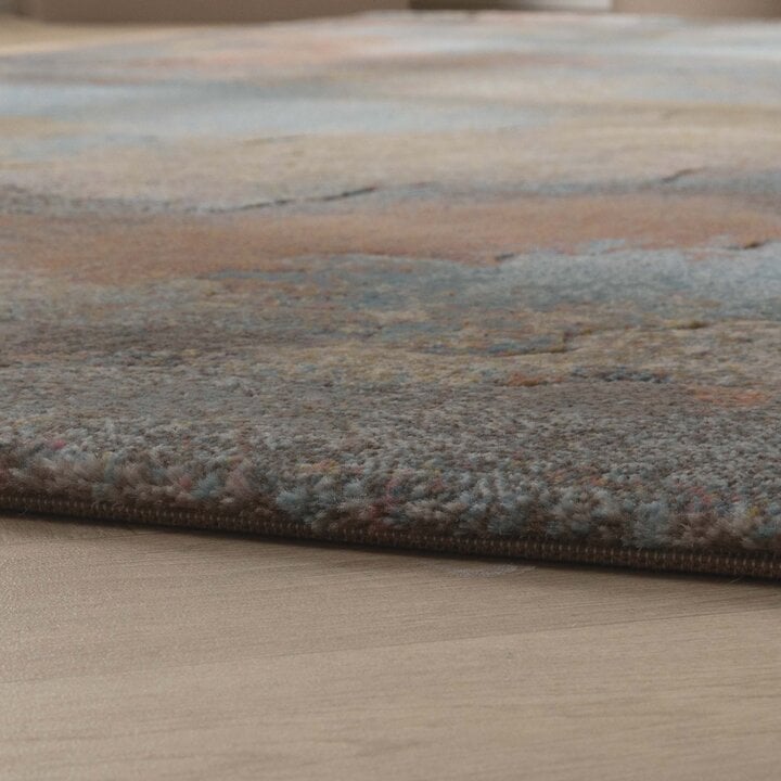 Industrieel vloerkleed - Raphael Blauw/Terra - 5