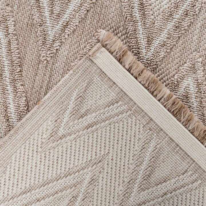 Modern vloerkleed - Sari ZigZag 225 Bruin/Beige  - 4