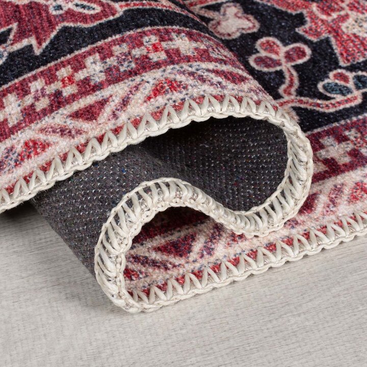 Wasbaar vloerkleed - Reido Traditional Rood - 4
